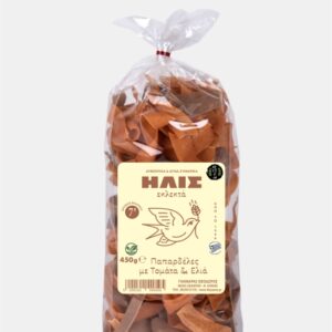ΠΑΠΑΡΔΕΛΕΣ ΜΕ ΤΟΜΑΤΑ & ΕΛΙΑ 450g